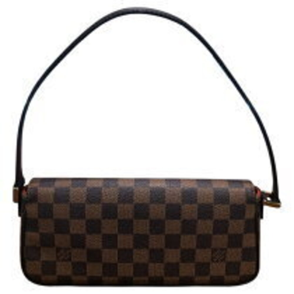 Louis Vuitton Canvas Handbag Damier Recoleta Brown